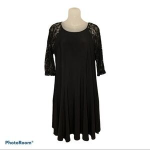 Julian Taylor Black Lace Dress Size 12